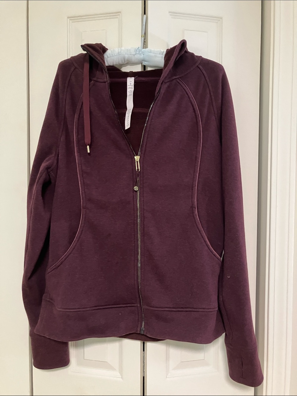 lululemon athletica Full-Zip Hoodie Jacket - Plum